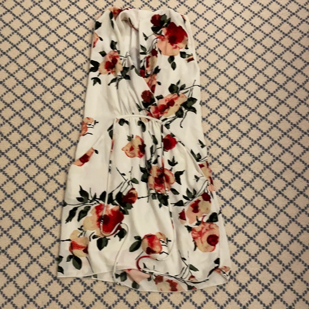 Floral summery dress from Aritzia